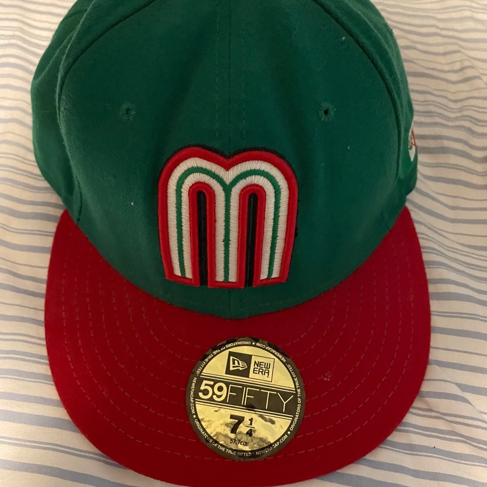 Team Mexico Fitted Baseball Hat